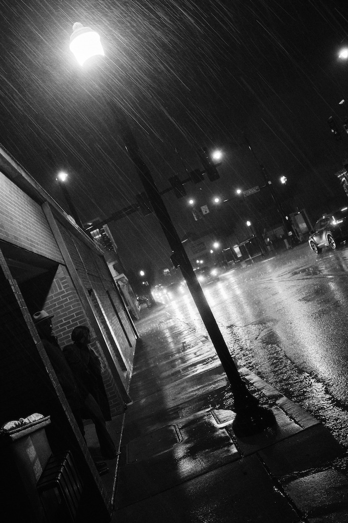 Black and white photo of Asian dub Foundation performing at Rock for Churchill