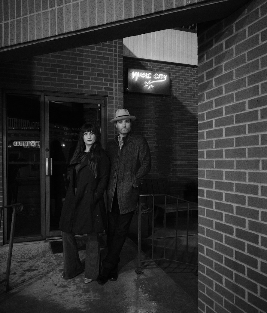 Black and white photo of Asian dub Foundation performing at Rock for Churchill